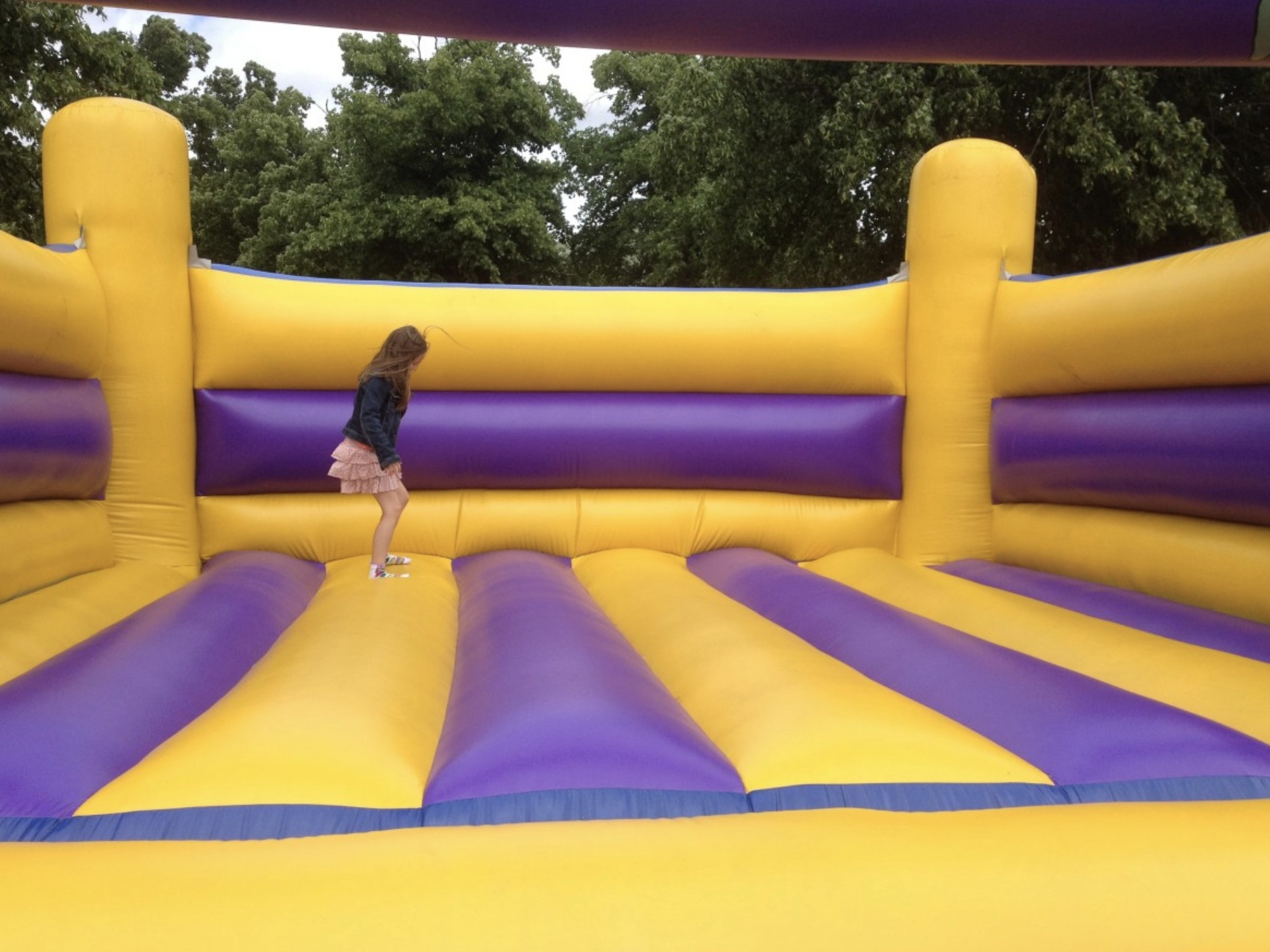 this image shows bounce house in Roseville, CA